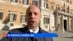 Servizio tv sulle bonifiche di Antennasud 85